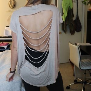 Forever 21 Open Back Tee